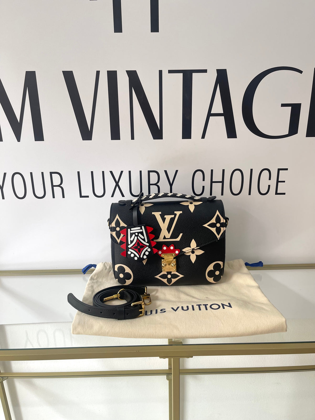 Borsa Métis Monogram Empreinte Giant Limited Edition LV Crafty Louis Vuitton