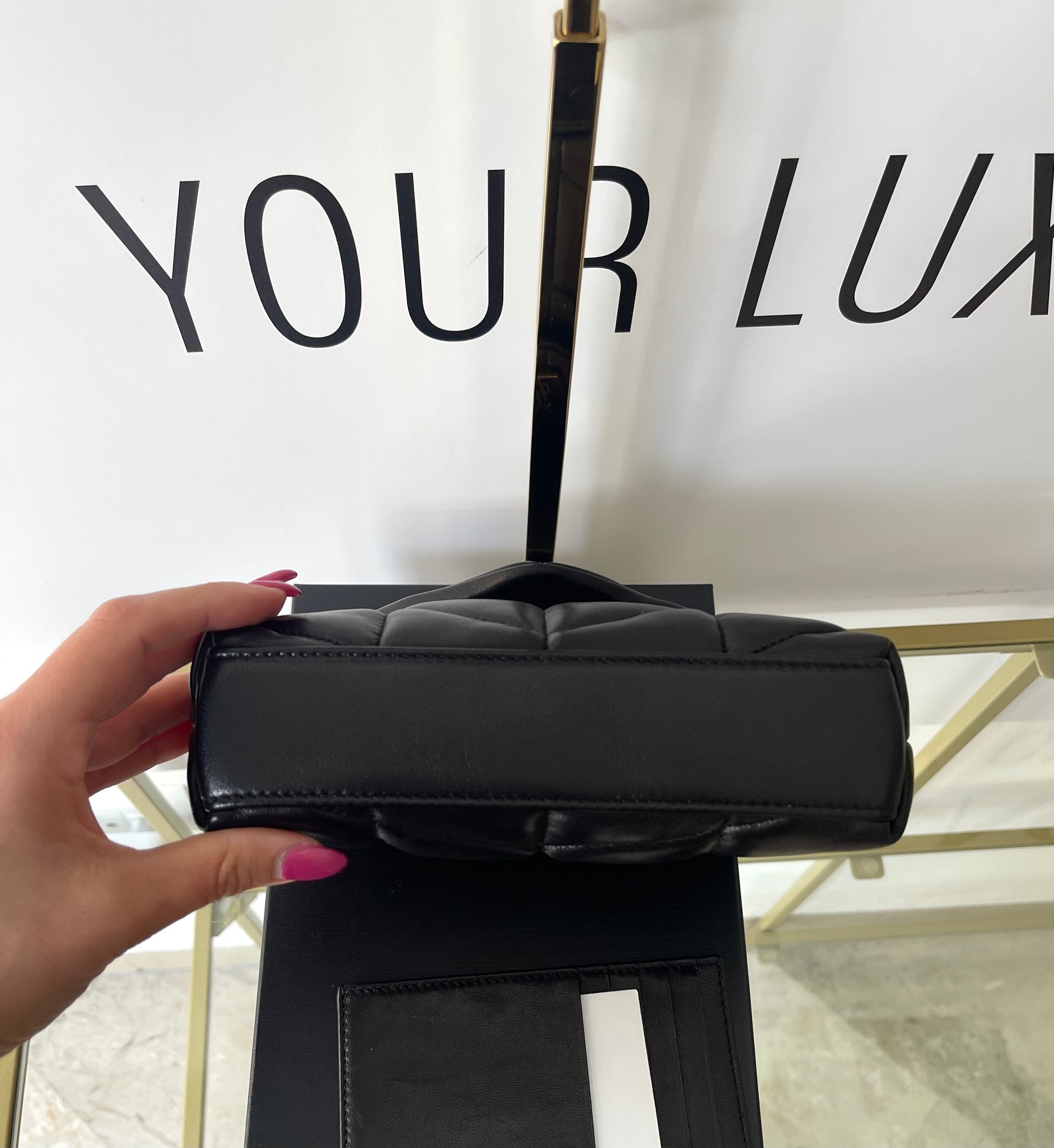 Pouch LouLou Puffer Saint Laurent