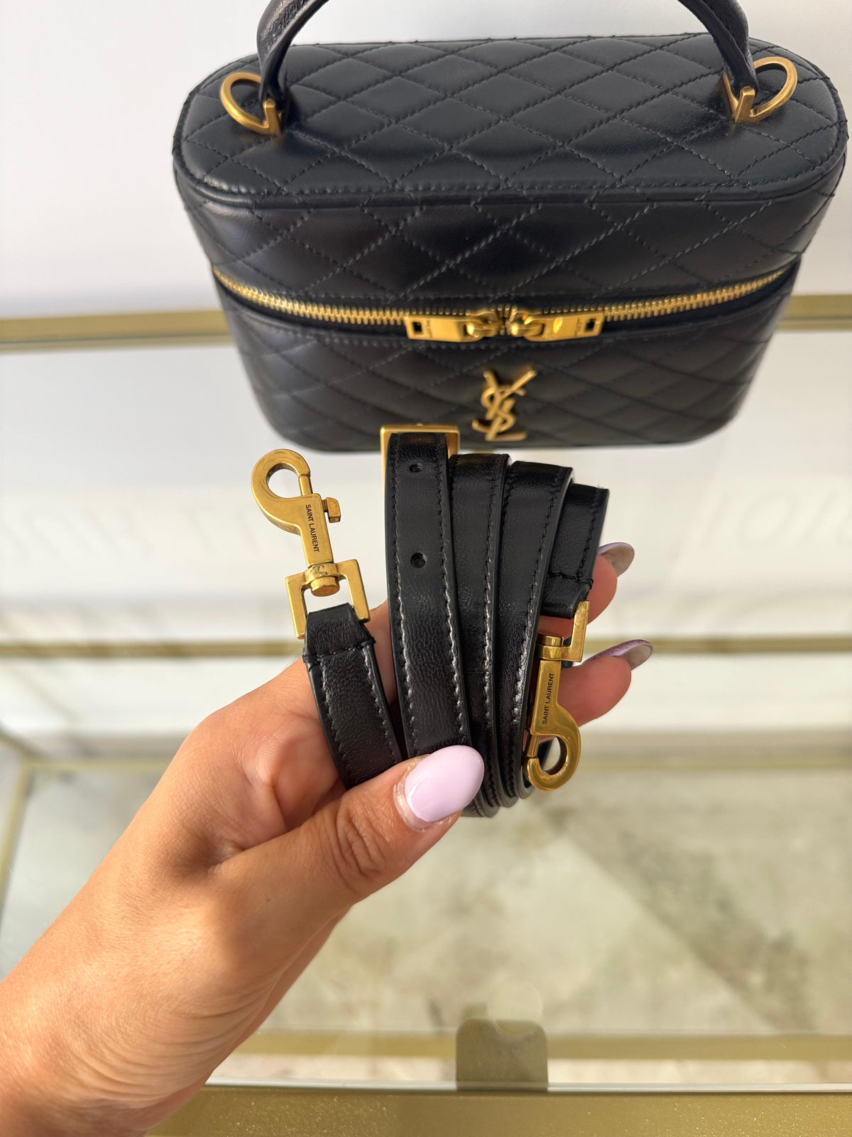 Borsa Gaby Vanity Medium Saint Laurent