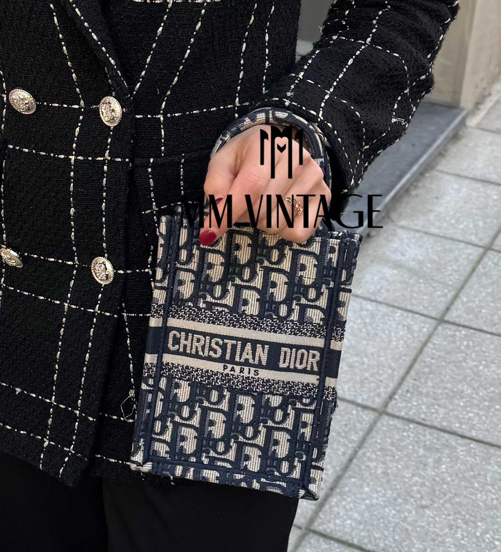 Borsa Dior Book Tote Mini Christian Dior