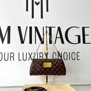 Borsa Eva Damier Ebène Louis Vuitton
