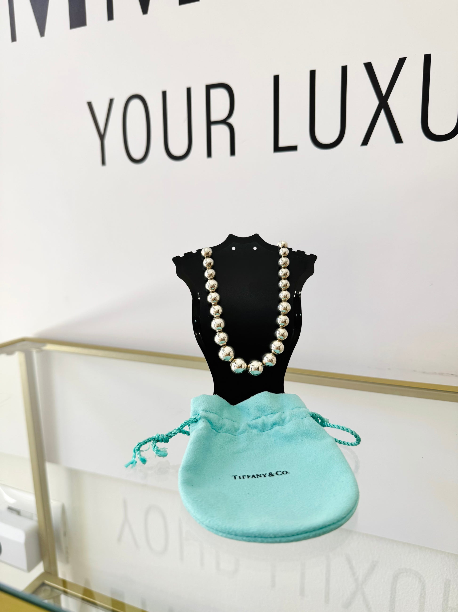 Collana Ball a gradazione Tiffany