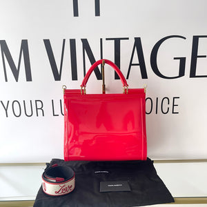 Borsa Sicily rossa Dolce & Gabbana