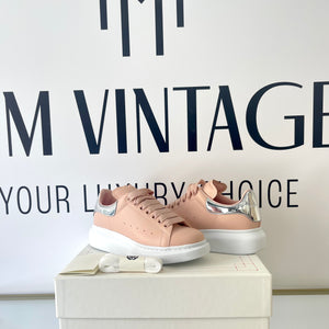 Sneaker Alexander McQueen clay/silver 38