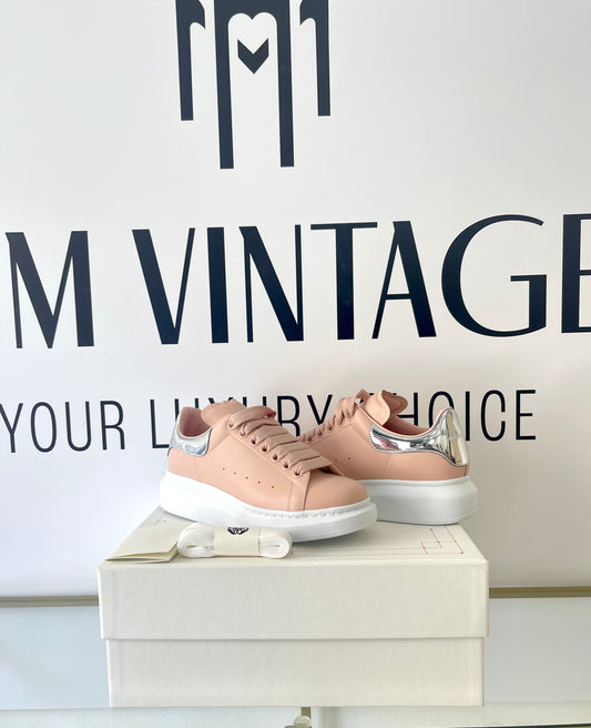 Sneaker Alexander McQueen clay/silver 38