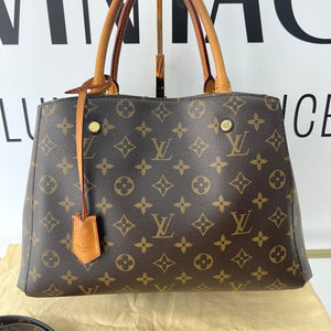 Borsa Montaigne MM Monogram Louis Vuitton