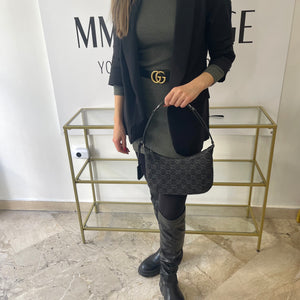 Borsa Horsebit Slim in Denim Gucci