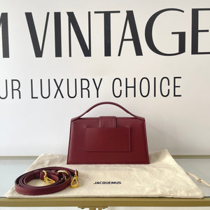 Borsa Le Grand Bambino Bordeaux Jacquemus