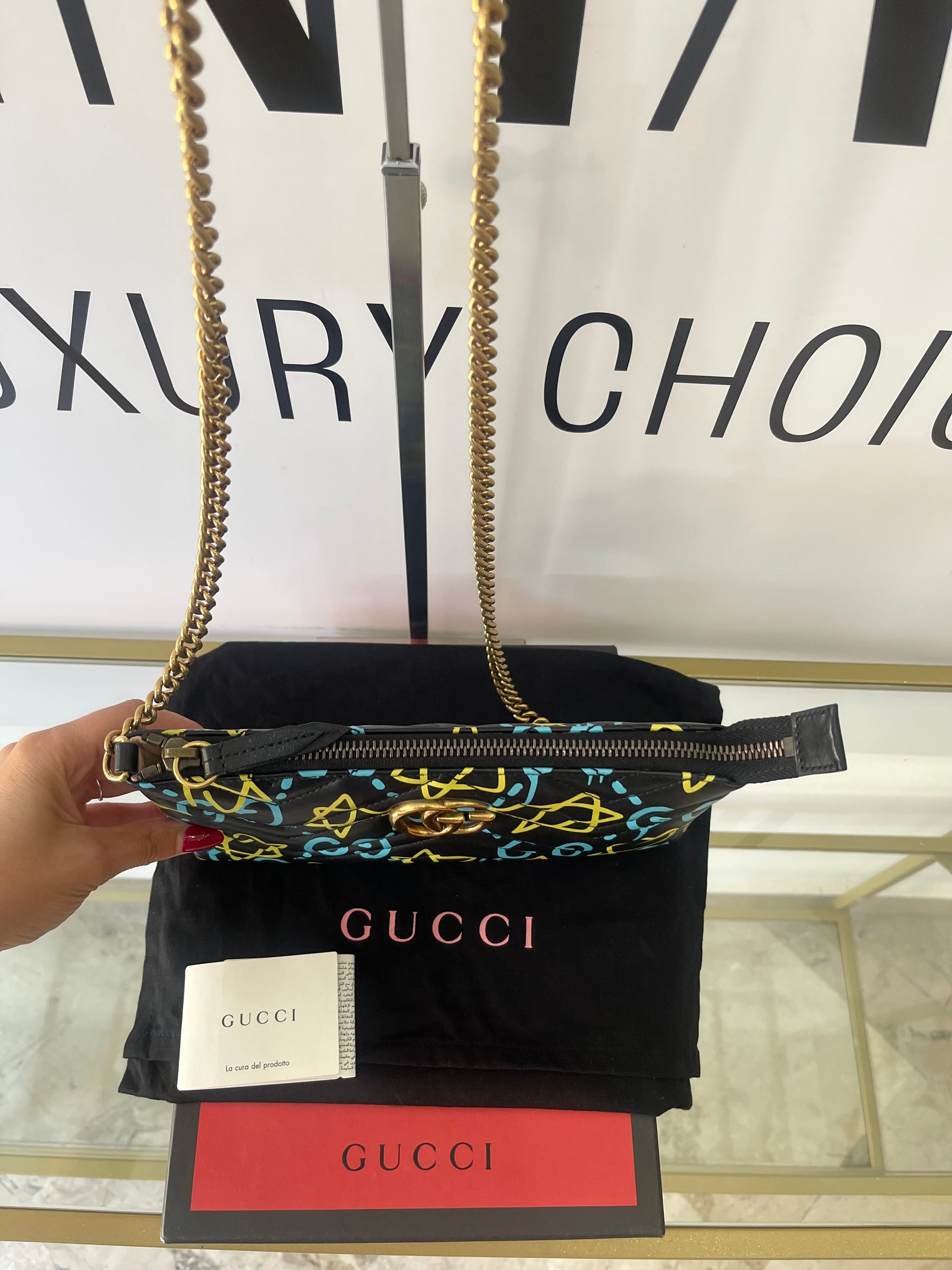 Borsa Ghost GG Marmont Gucci Limited Edition