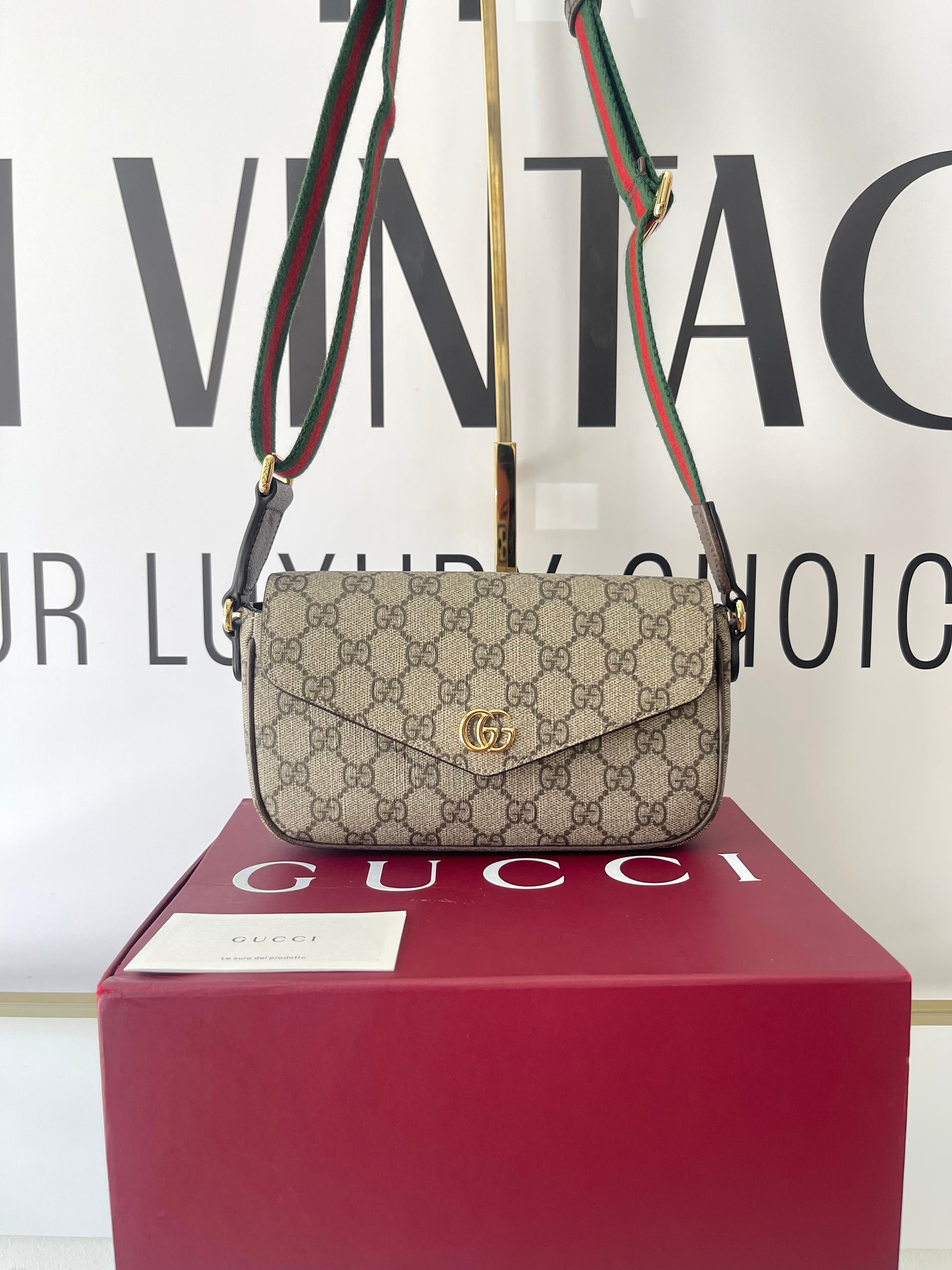 Pochette Ophidia GG Supreme Gucci