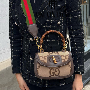 Borsa Bamboo 1947 Jumbo GG Gucci