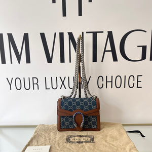 Borsa Dionysus in Denim Gucci