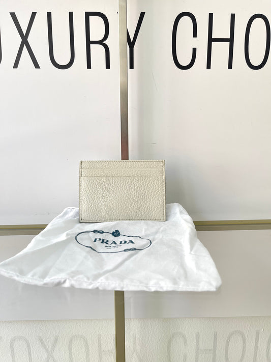 Portacarte in pelle Prada