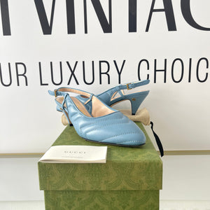 Décolletté Charlotte Chevron Matelassè GG Gucci