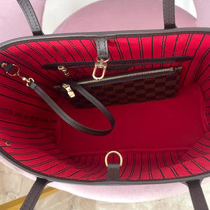 Borsa Neverfull PM Damier Ébène Louis Vuitton