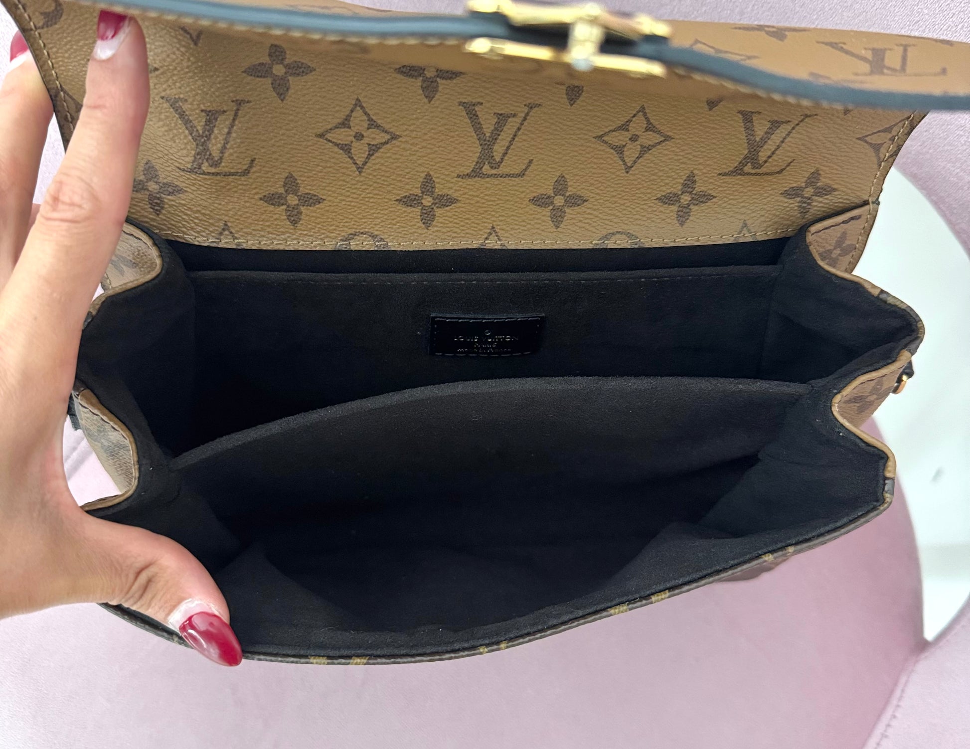 Borsa Métis Monogram Reverse Louis Vuitton