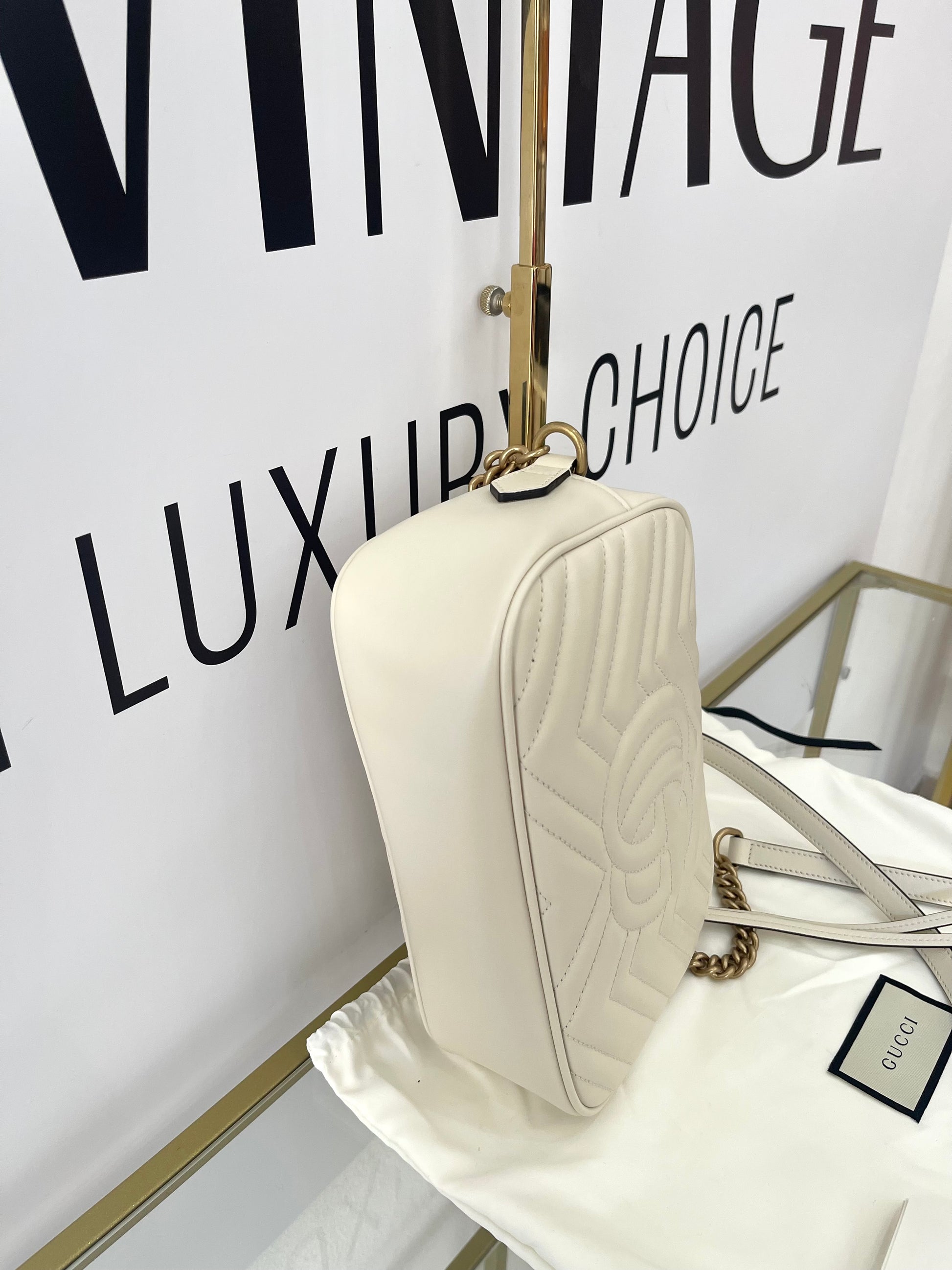 Borsa Camera Bag GG Marmont Matelassé Gucci