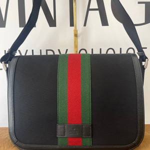 Borsa Techno Web Stripe Gucci