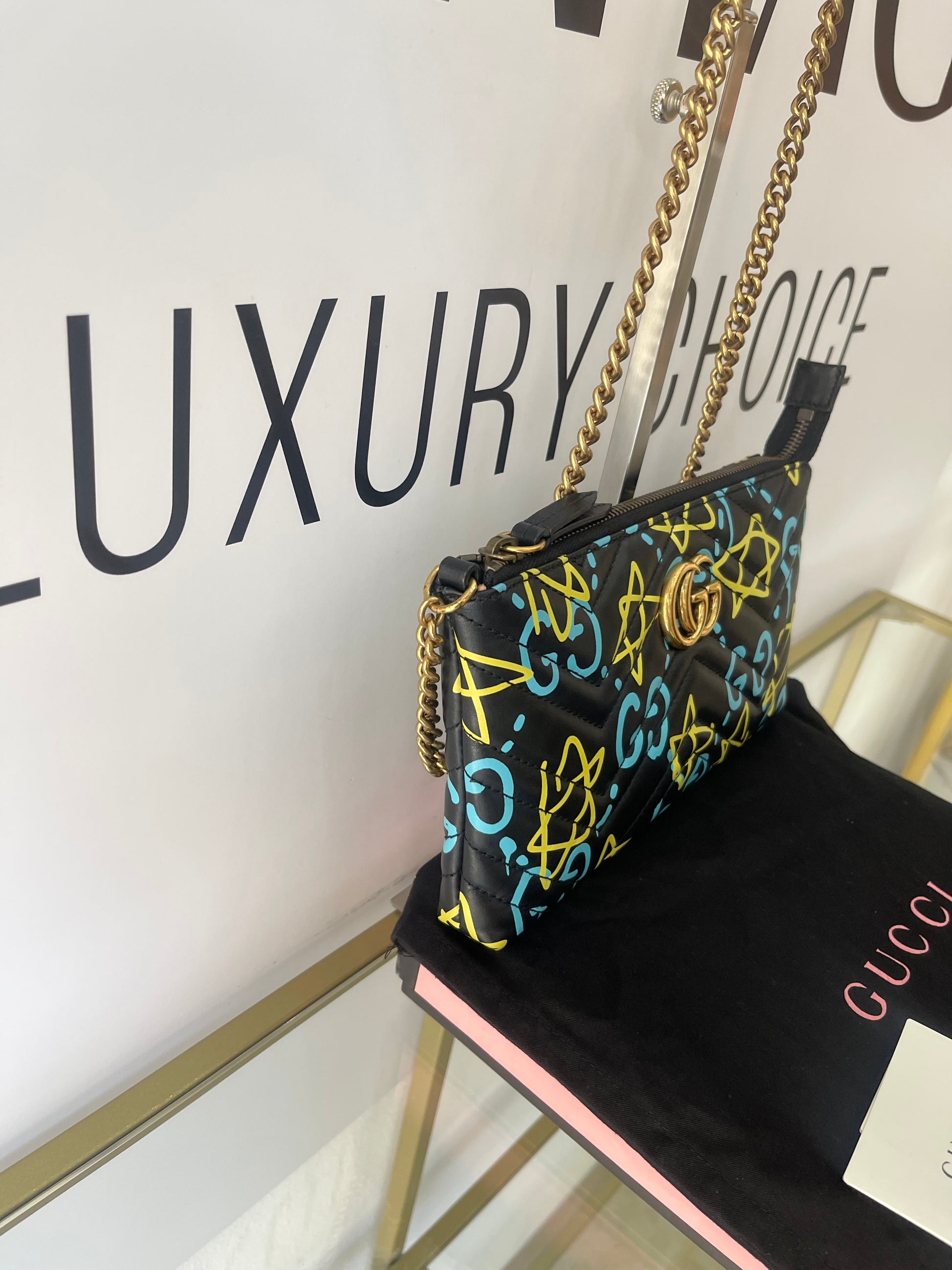 Borsa Ghost GG Marmont Gucci Limited Edition