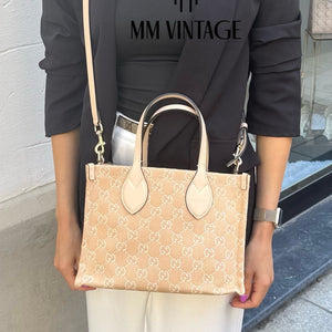 Borsa Shopping Ophidia in denim Gucci