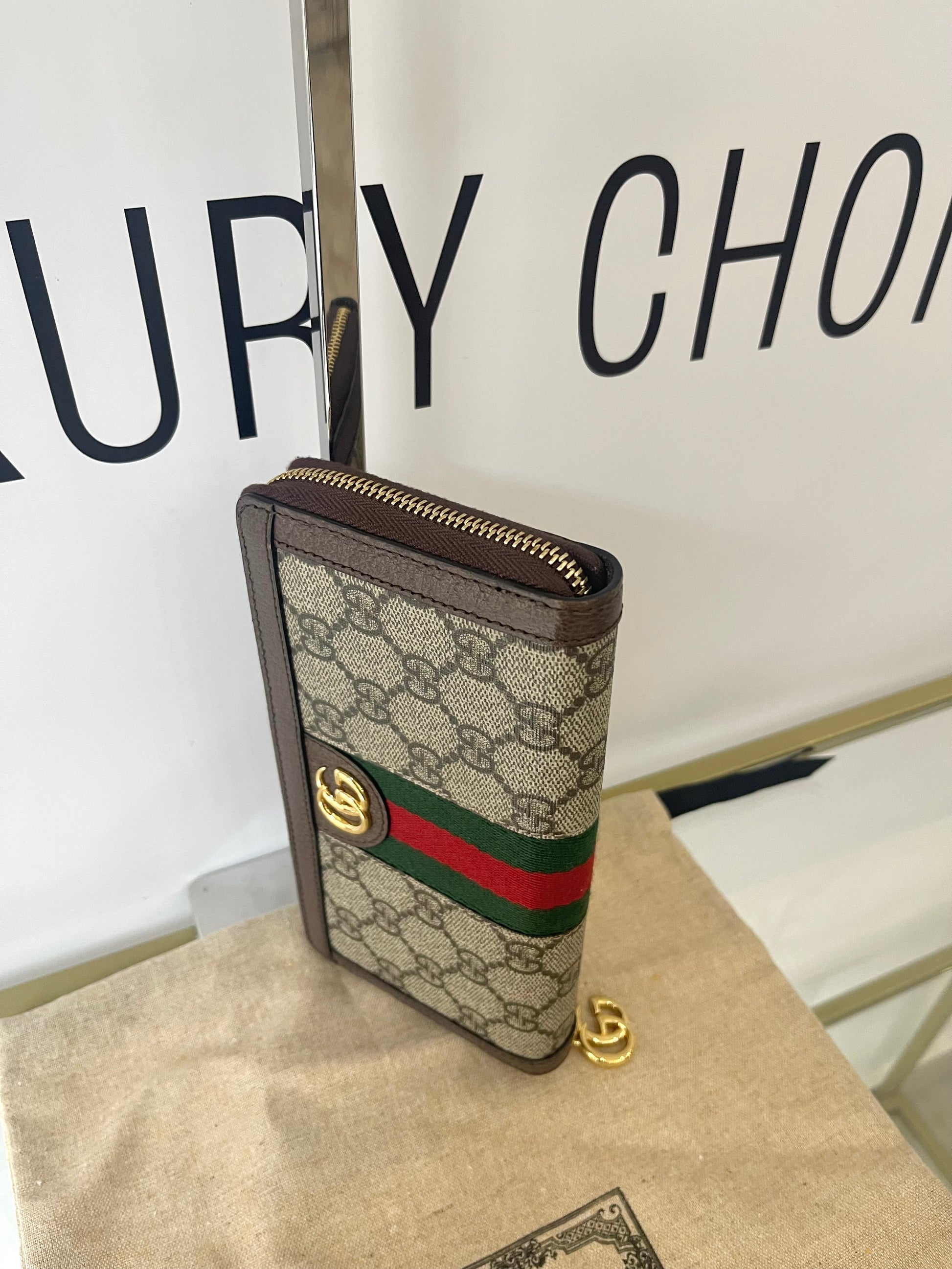Portafoglio Ophidia GG Supreme Gucci