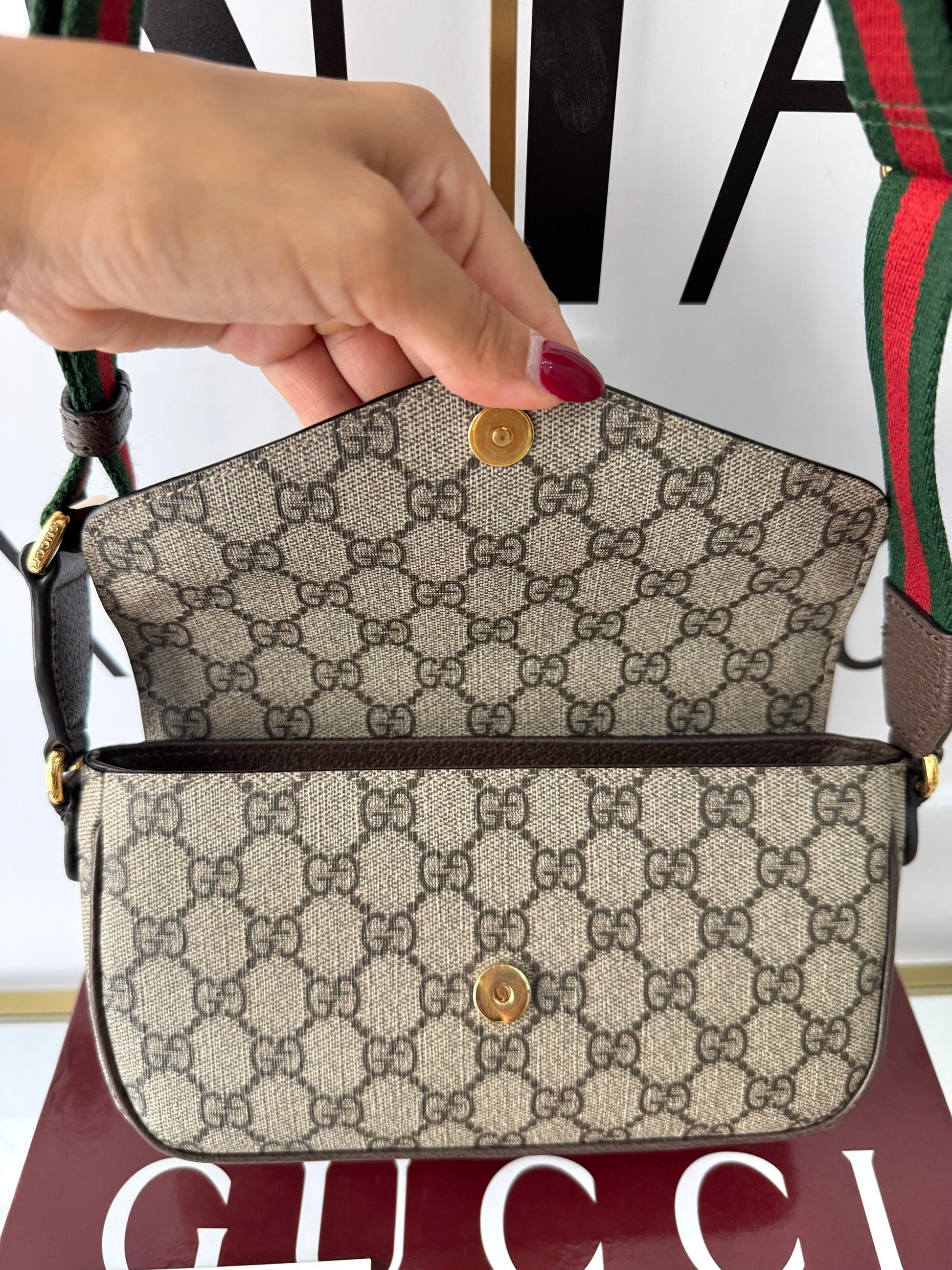 Pochette Ophidia GG Supreme Gucci