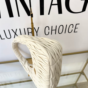 Borsa Hobo Wander Matelassé Miu Miu