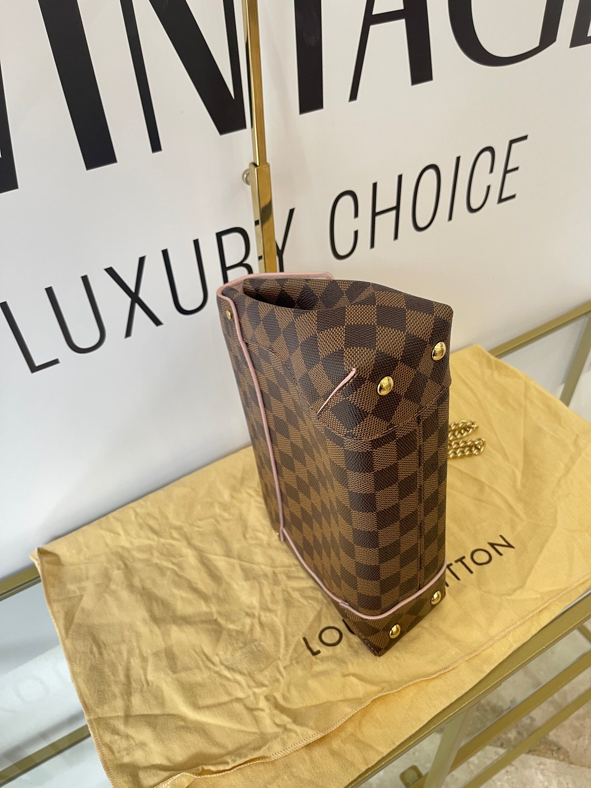 Borsa Caissa Damier Ebéne Louis Vuitton