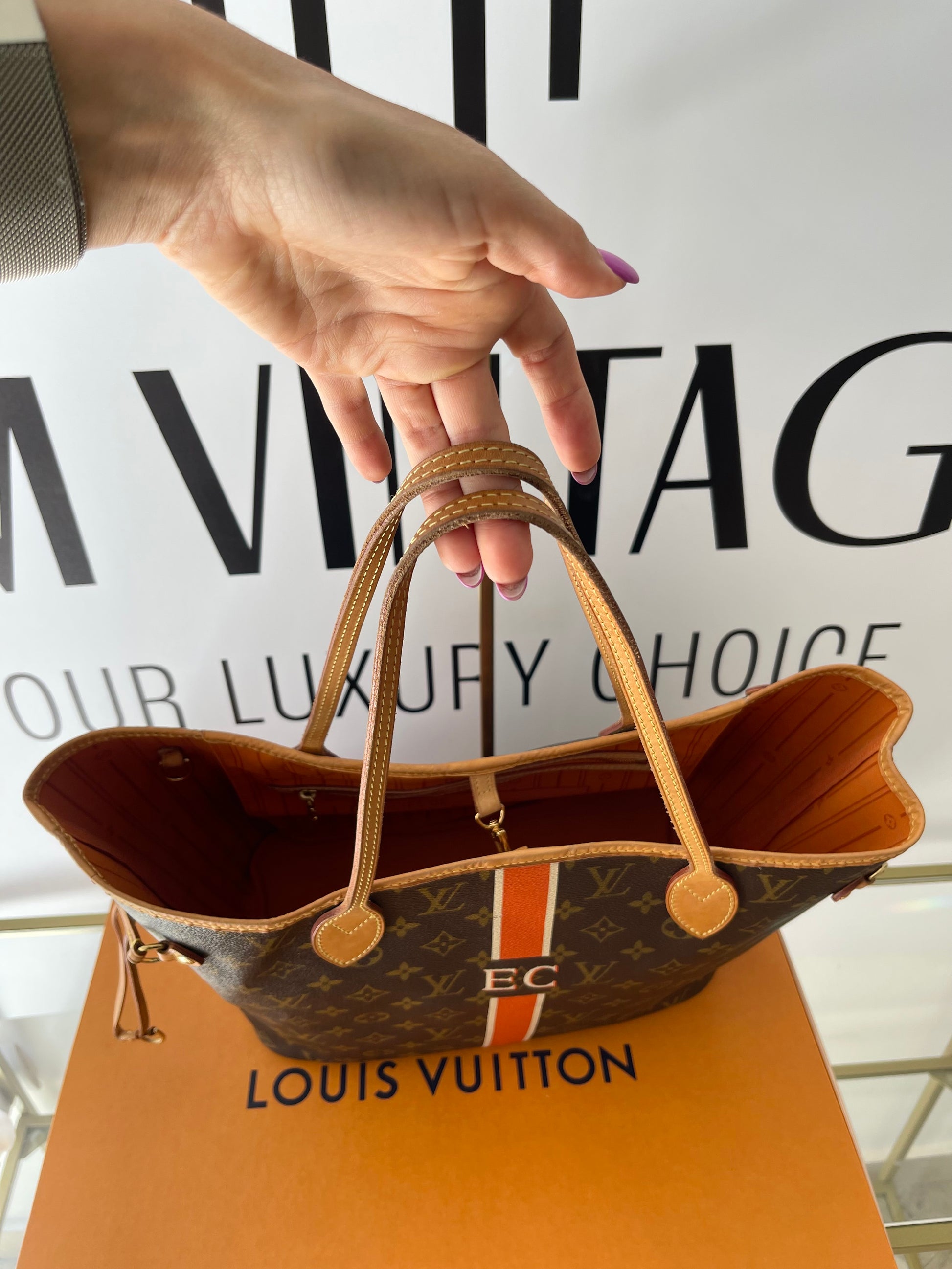 Borsa Neverfull MM Mon Monogram Louis Vuitton
