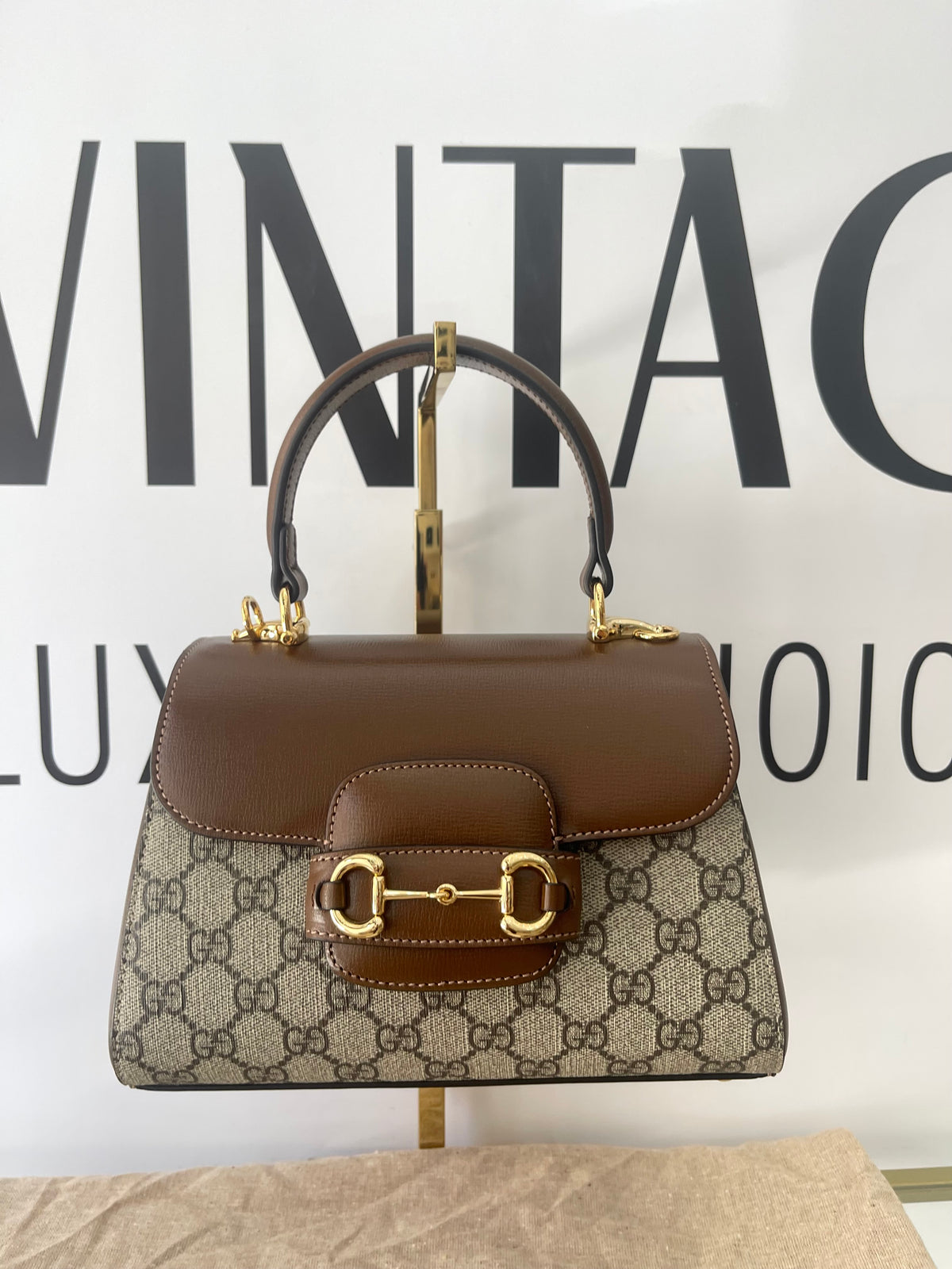 Borsa Horsebit 1955 GG Supreme Gucci