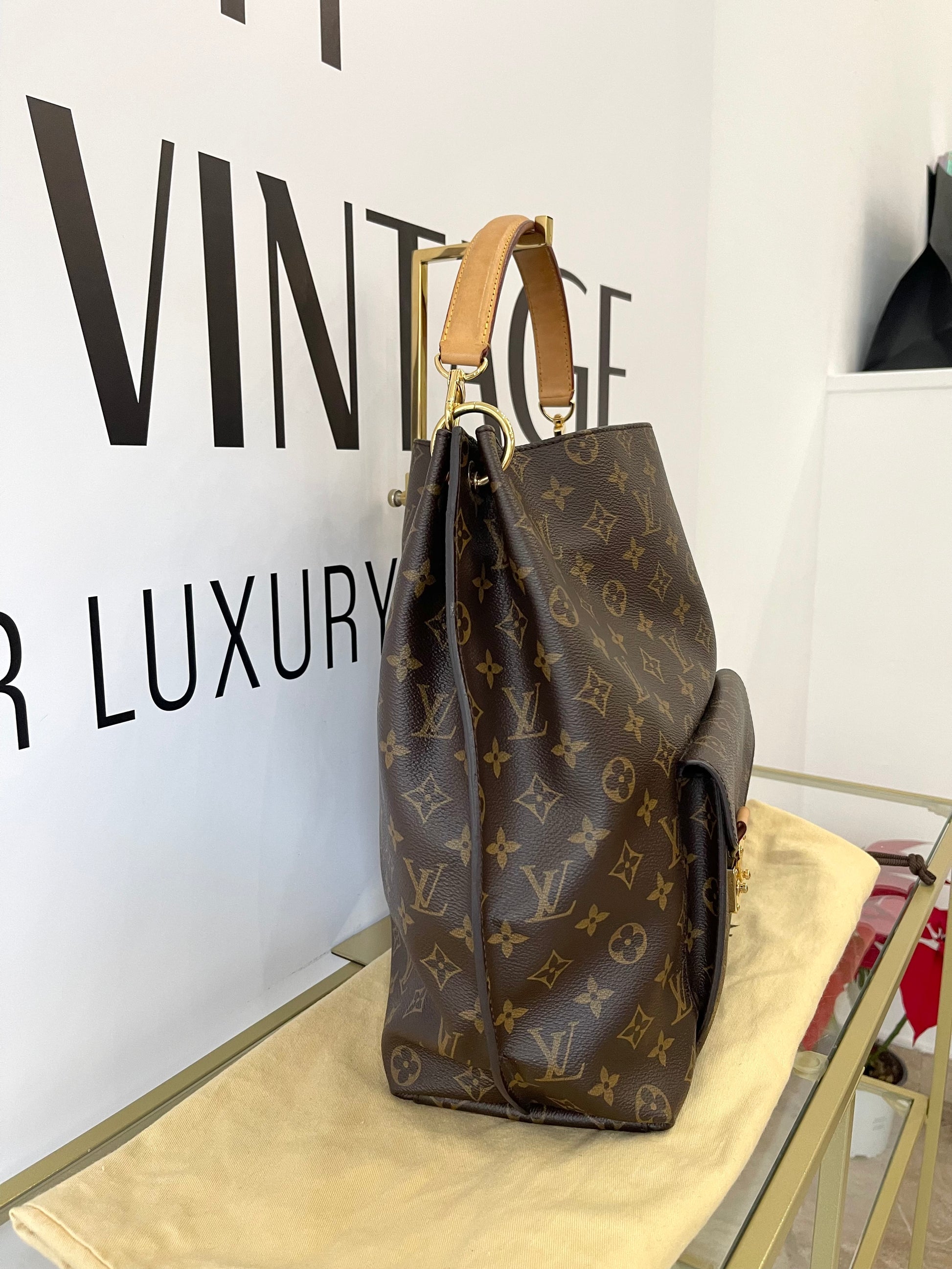 Borsa Hobo Mètis Monogram Louis Vuitton