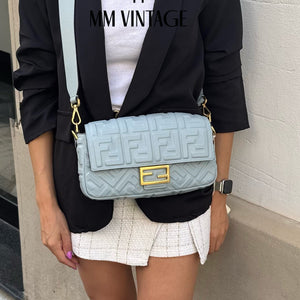 Borsa Baguette FF Fendi