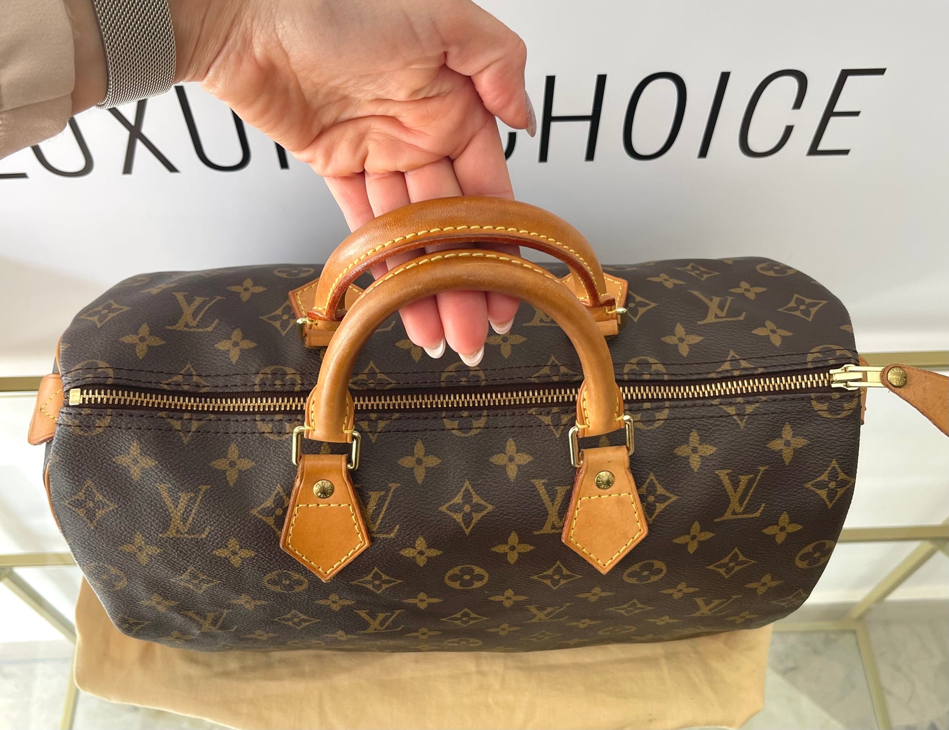 Borsa Speedy 35 Monogram Louis Vuitton