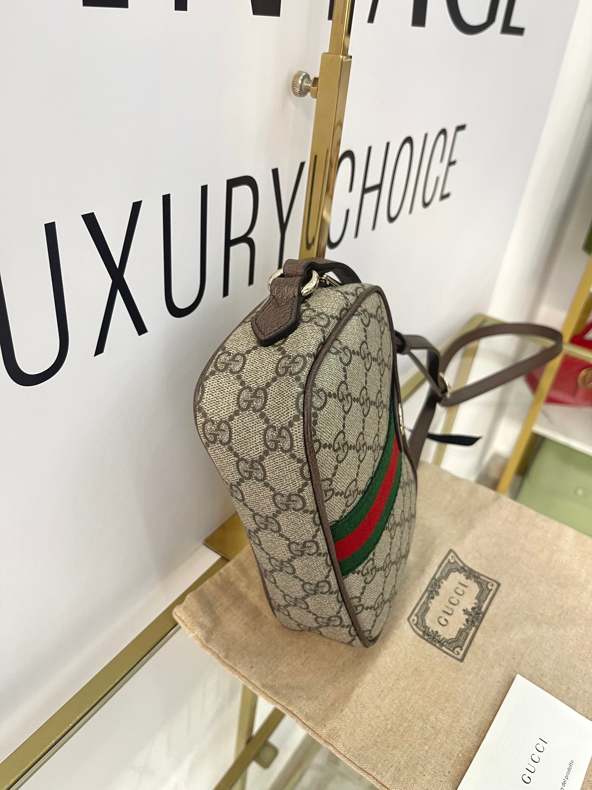 Borsa Camera Bag Ophidia GG Supreme Gucci