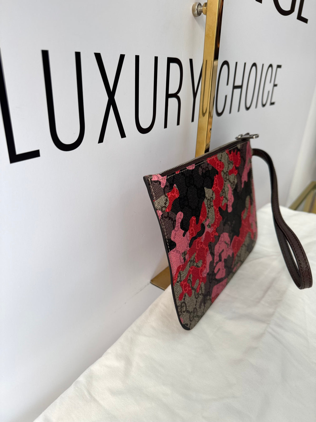 Borsa Shopping Camouflage GG Supreme Gucci