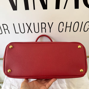 Borsa Galleria Large in Saffiano Prada