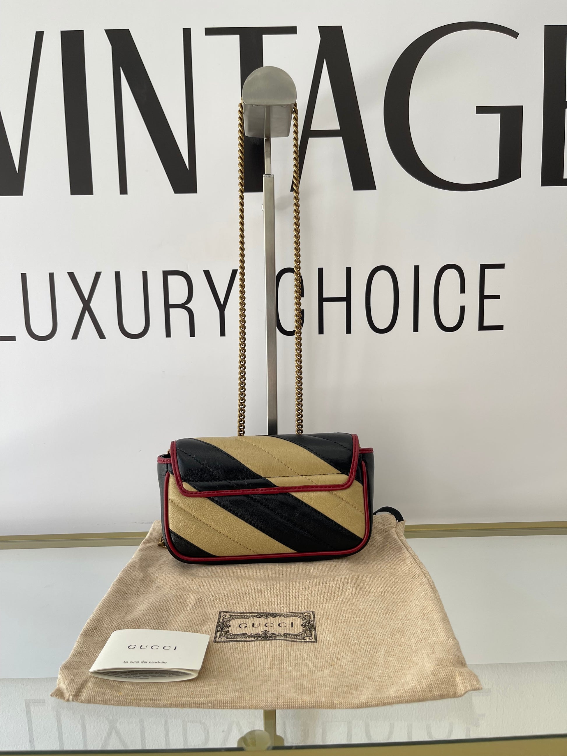 Borsa Mini Marmont GG Torchon Gucci