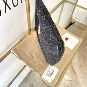 Borsa Horsebit Slim in Denim Gucci