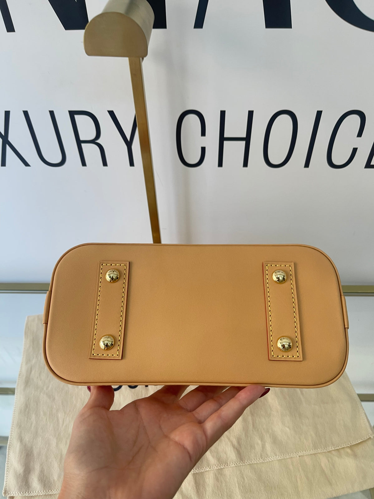 Borsa Alma BB Monogram Origine Lin Limited Edition Louis Vuitton