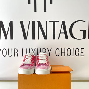 Sneaker Time Out Monogram red/pink Louis Vuitton
