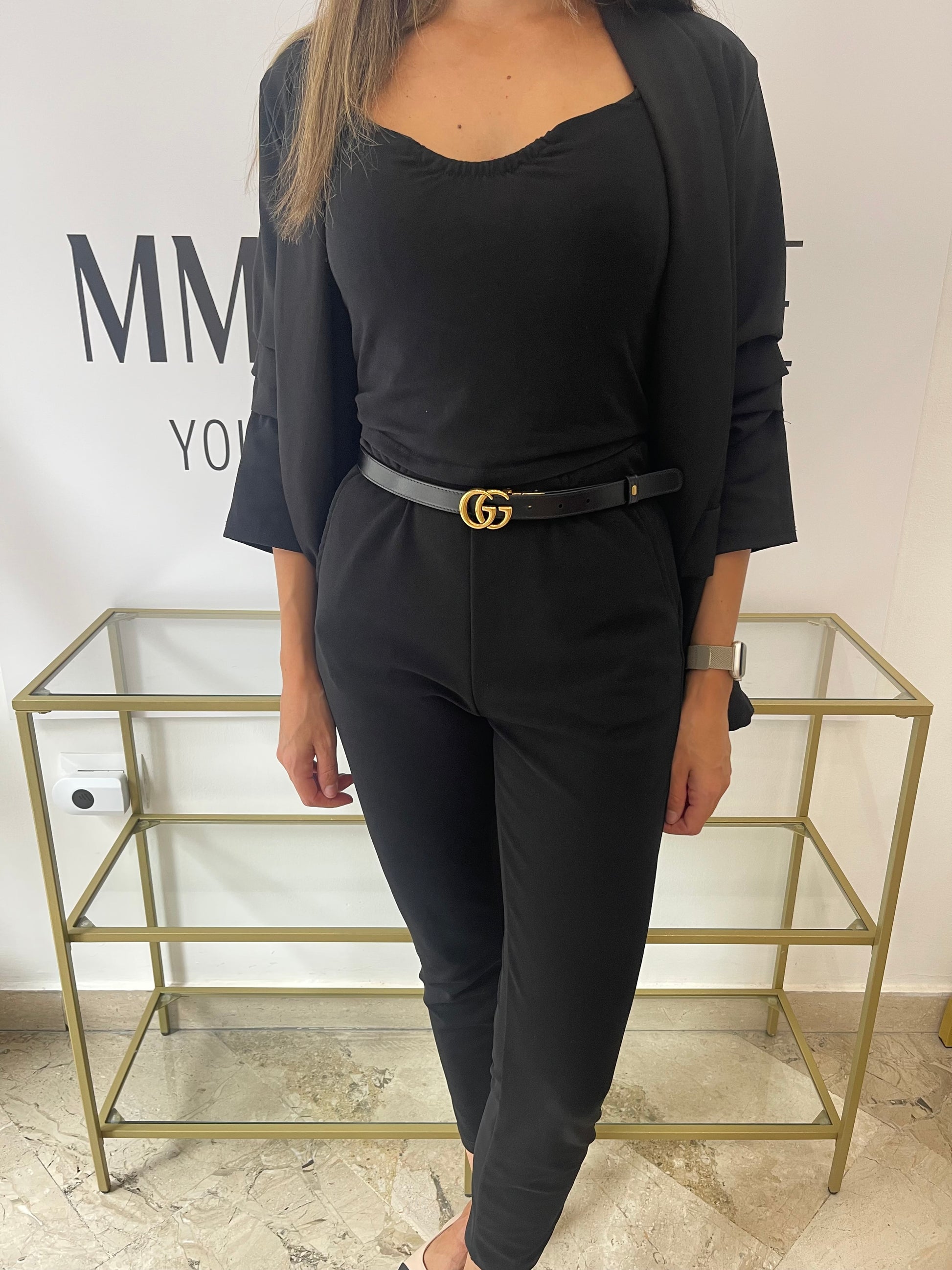 Cintura reversibile GG Marmont Supreme 2 cm Gucci