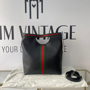 Borsa Shopping Giglio Microguccissima Gucci