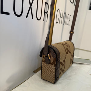 Borsa Mini Horsebit 1955 Jumbo GG Gucci