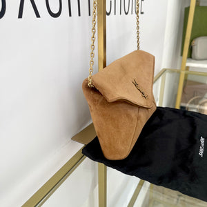 Pochette Cassandre in Suede Saint Laurent