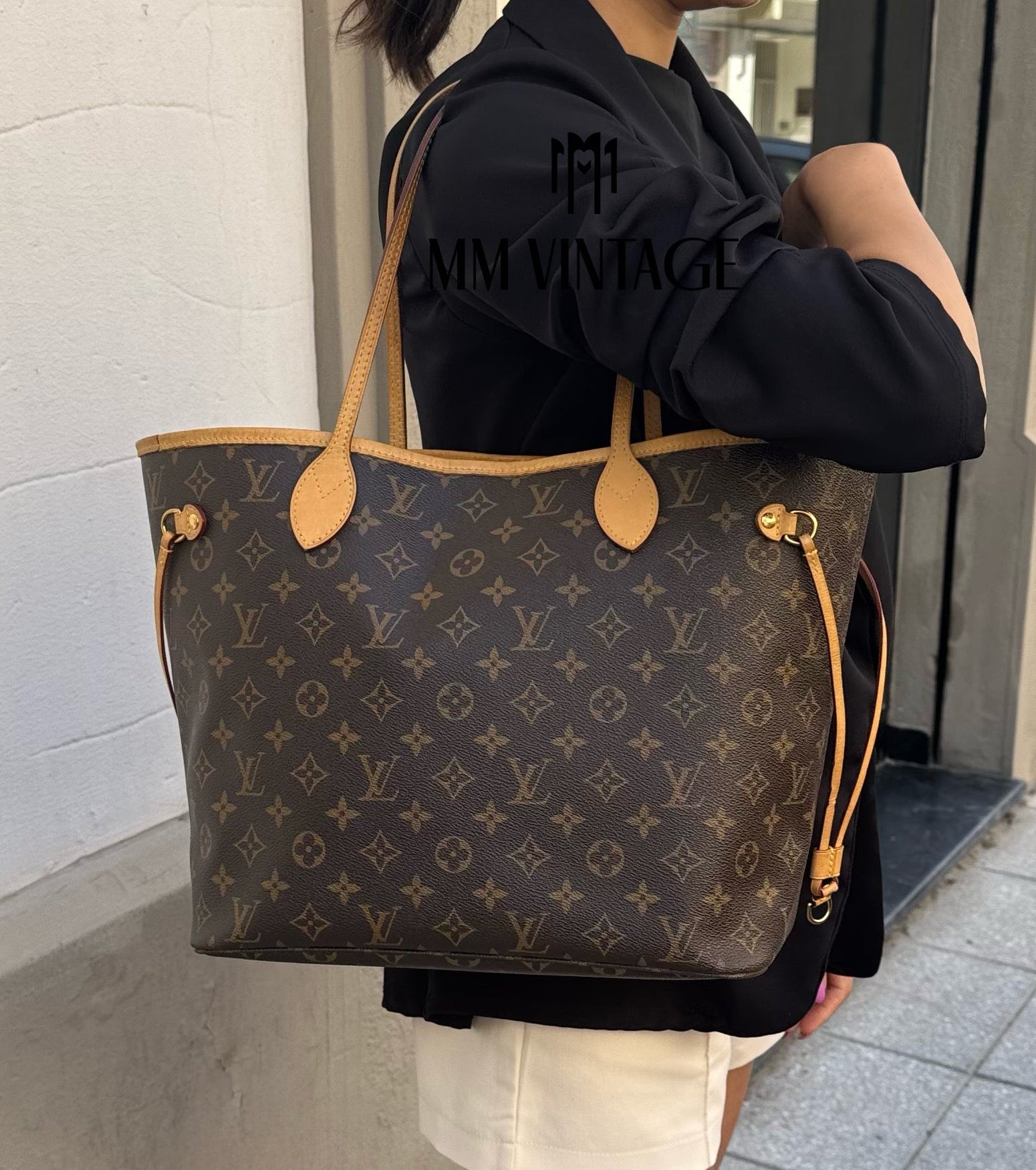Borsa Neverfull MM Monogram Louis Vuitton