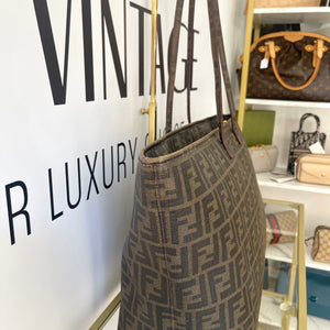 Borsa Shopping Roll FF Zucca Fendi