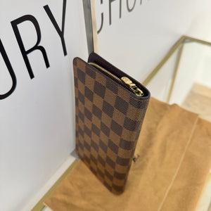 Portafoglio Zippy Damier Ebène Louis Vuitton