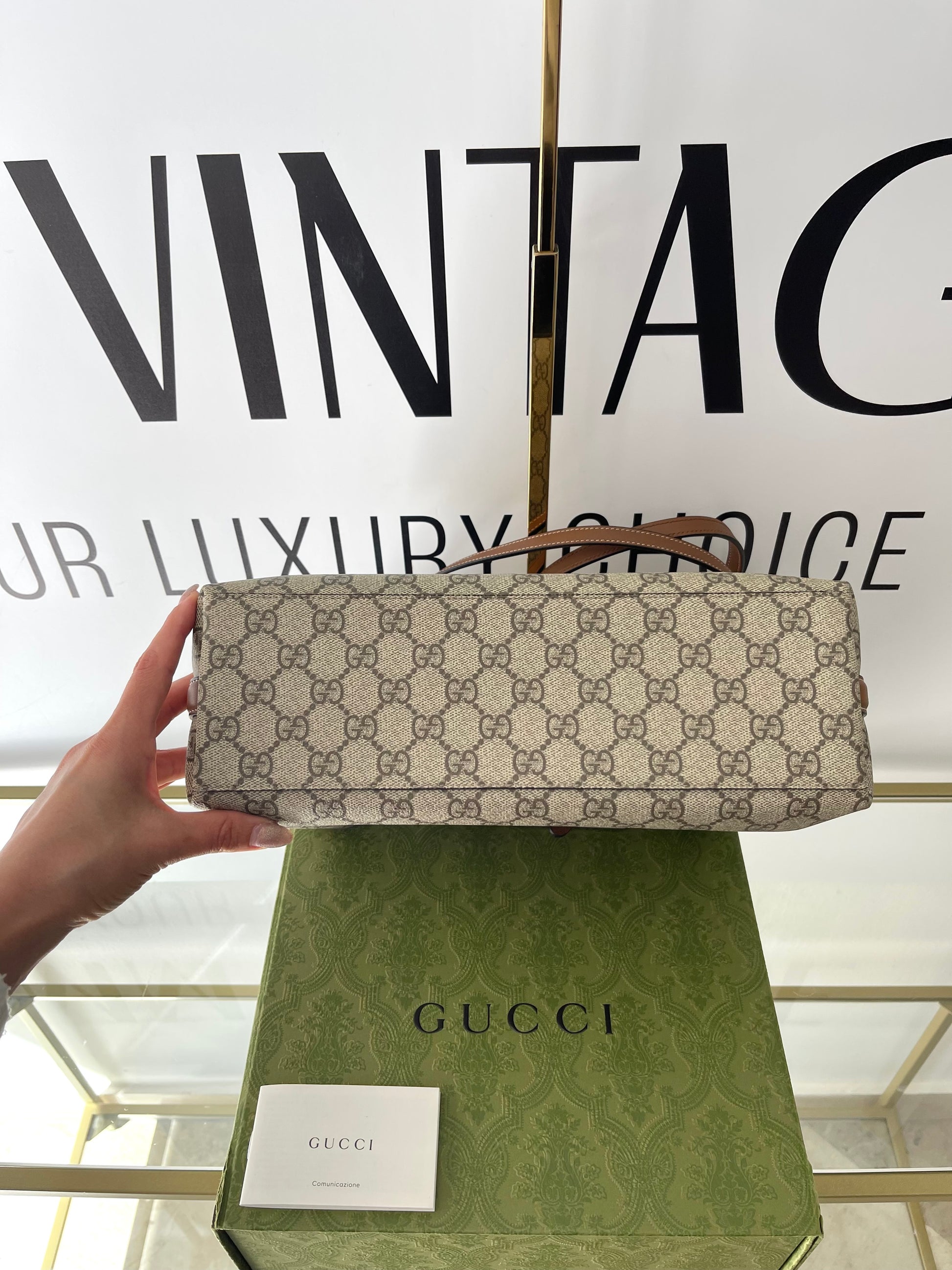 Borsa Shopping Emblem GG Gucci