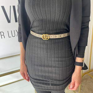 Cintura reversibile GG Marmont 2 cm Gucci
