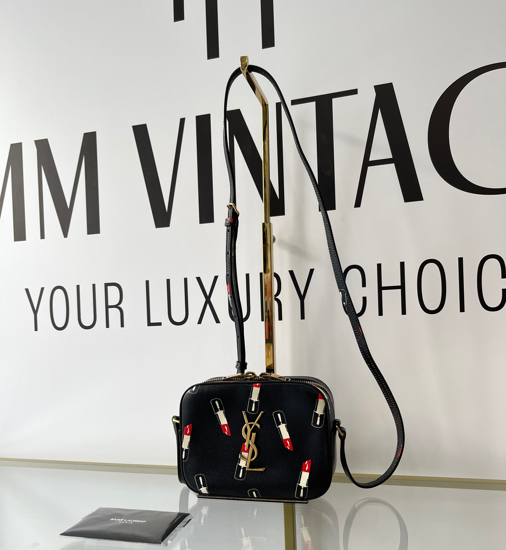 Borsa Camera Bag Lipstick Saint Laurent